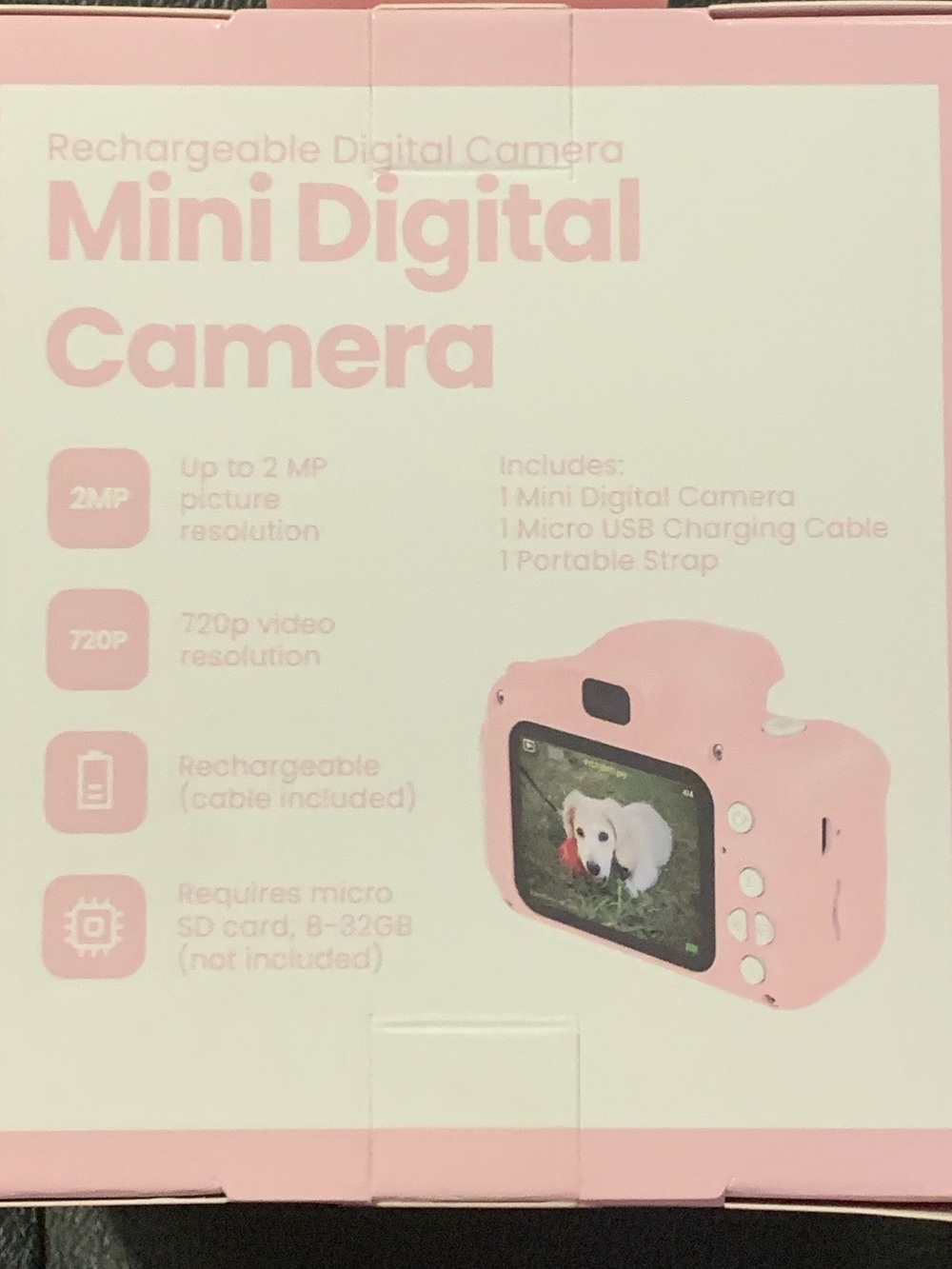 Target Pink Mini Digital Camera - Picture 3 of 6